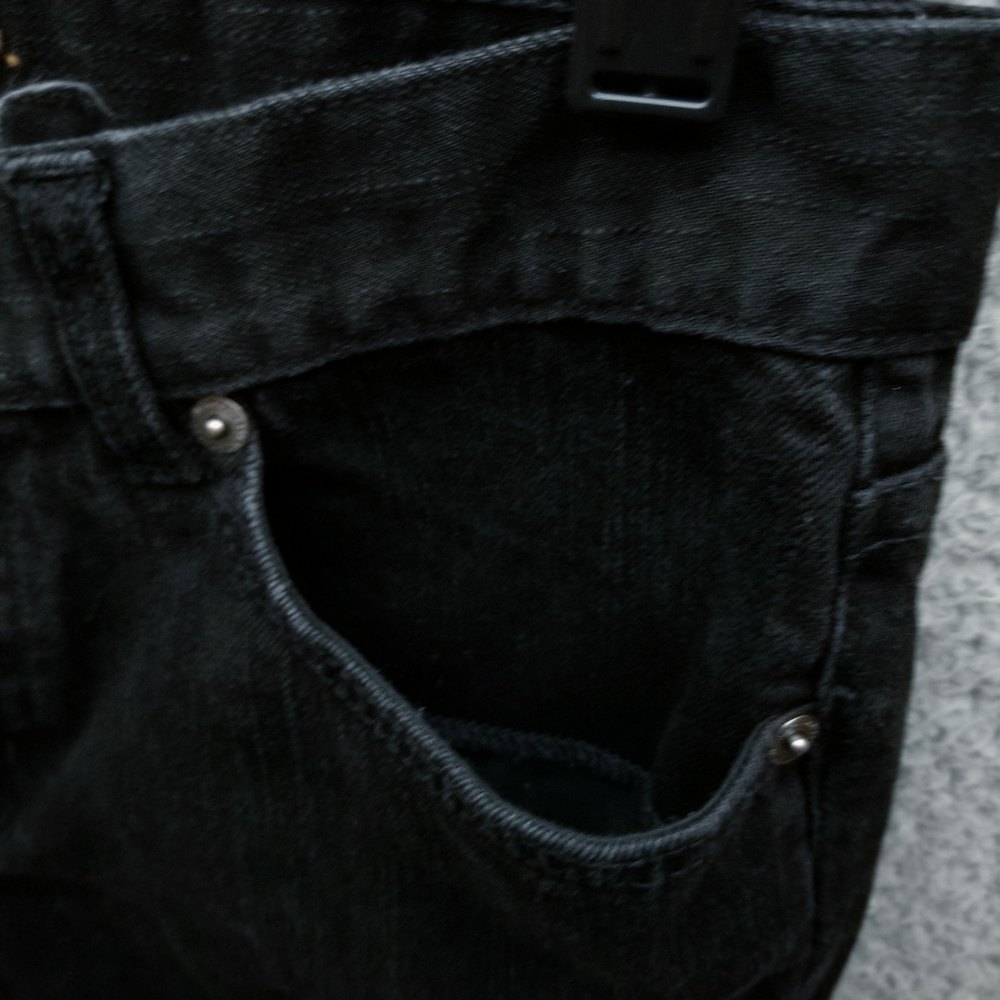 Lauren Jeans Co Women's 2 Classic Black Bootcut Jeans 28.25" 29.25" 9.25" - Picture 11 of 12